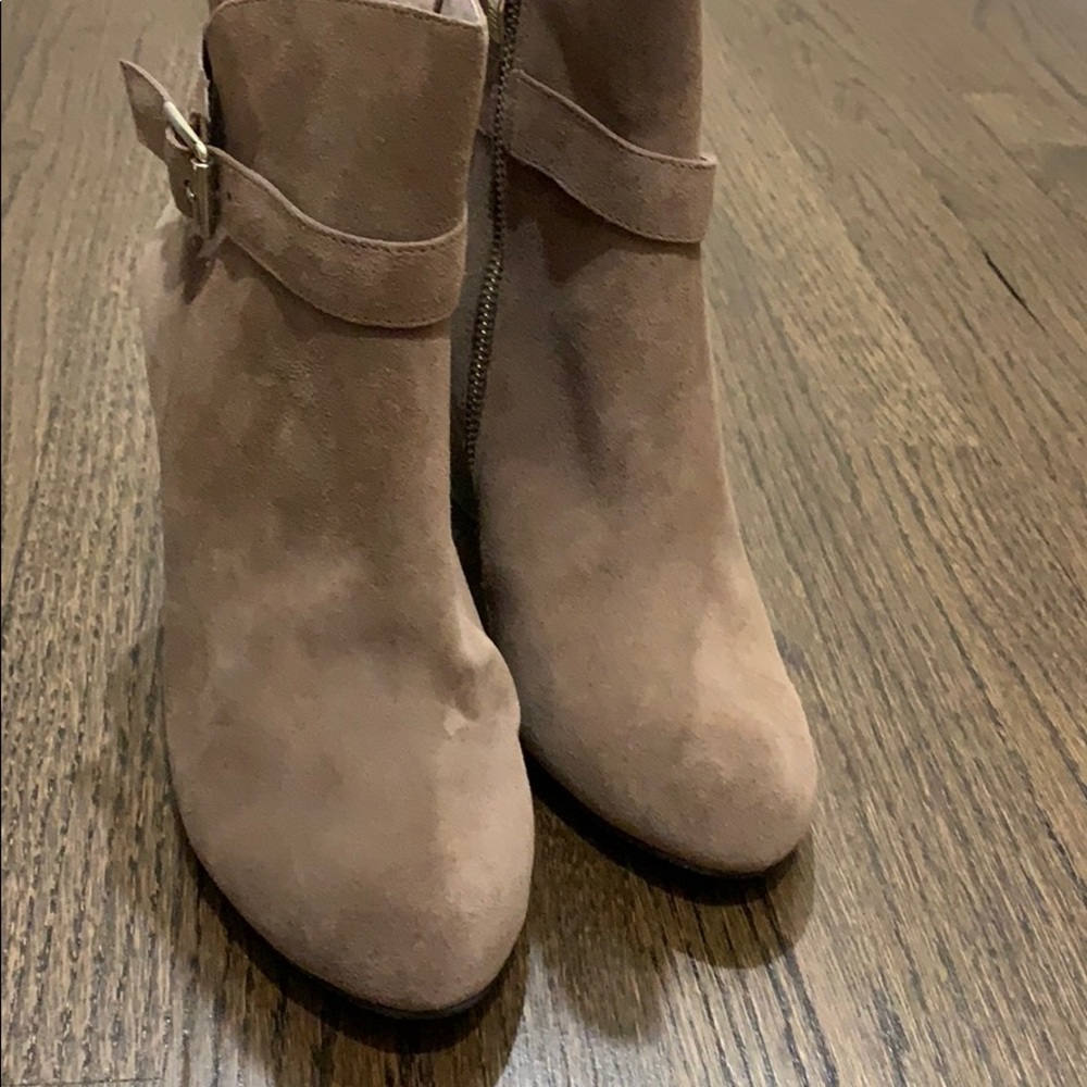 Vince Camuto, wedged booties, size 8.5